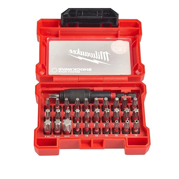 milwaukee milwaukee 4932464240 set 32 bit shockwave per avvitatore ad impulsi ean 4058546221850