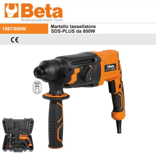 beta beta 1967 martelli tassellatori 800w sds plus ean 8054809542003