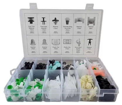 WEBER TOOLS FD-7055 ASSORTIMENTO CLIP RIVESTIMENTO AUDI – 160 PEZZI