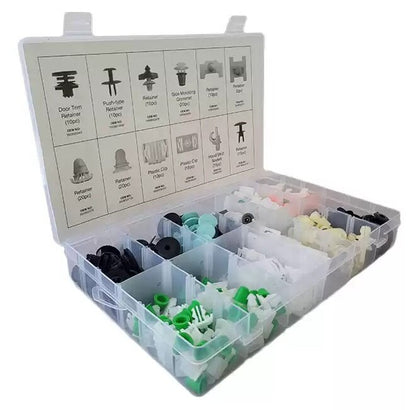 WEBER TOOLS FD-7055 ASSORTIMENTO CLIP RIVESTIMENTO AUDI – 160 PEZZI