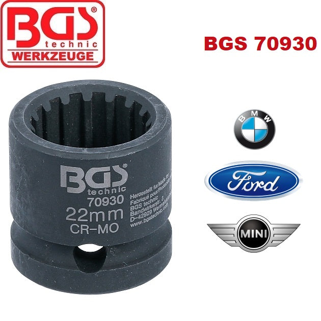 bgs technic bgs 70930 bussola per albero a camme a fasatura variabile per bmw mini ford ean 4048769060886
