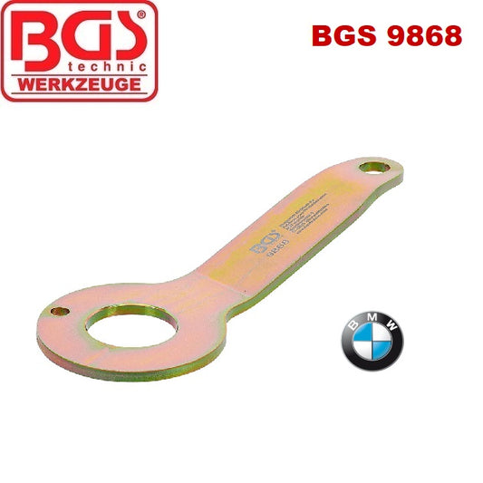 bgs technic bgs 9868 utensile bloccaggio albero a gomiti per bmw n47 ean 4026947098685