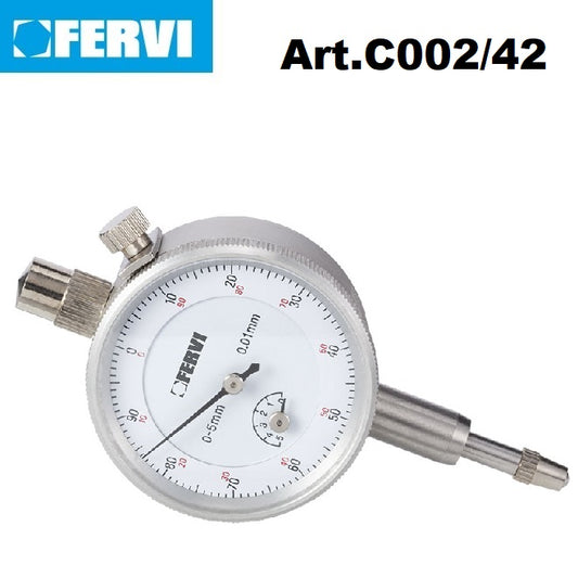fervi fervi c00242 comparatore centesimale diametro quadrante 42 mm ean 8012667164621