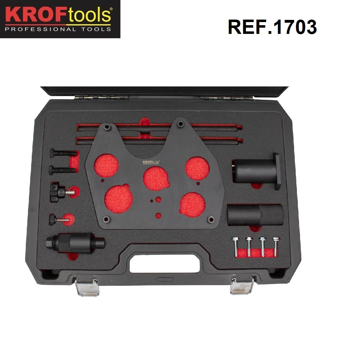 kroftools kroftools 1703 kit per albero di bilanciamento jaguar land rover 2 0 diesel ean 5600954244755