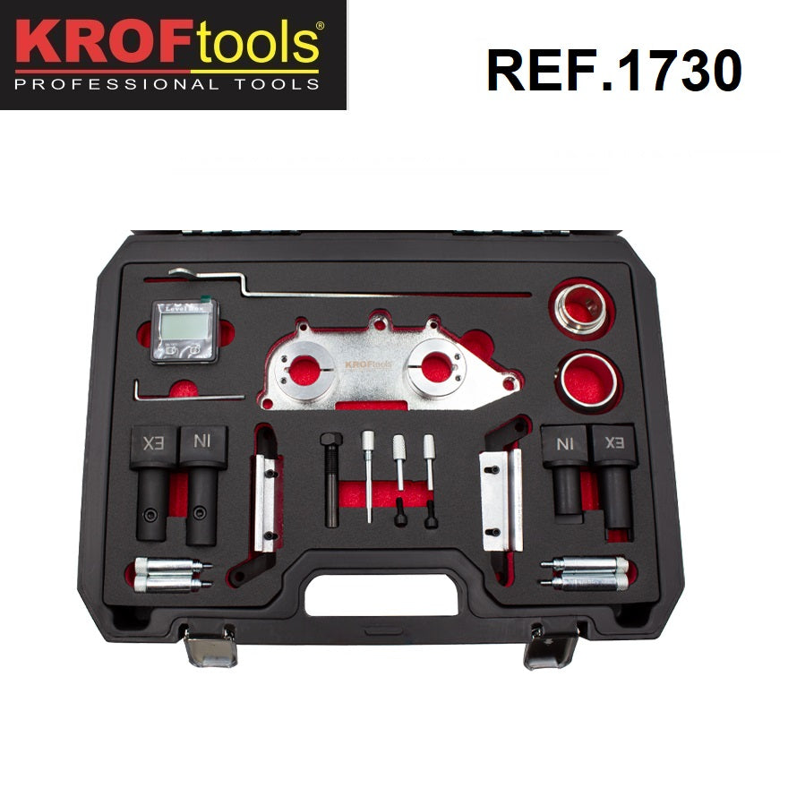 kroftools kroftools 1730 kit utensile di fasatura 1 01 21 41 51 6 tsi ean 5600954254648