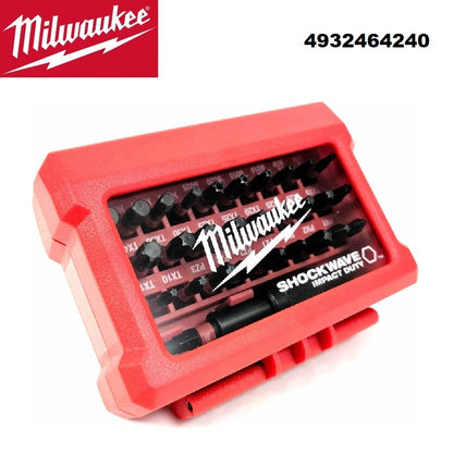 milwaukee milwaukee 4932464240 set 32 bit shockwave per avvitatore ad impulsi ean 4058546221850