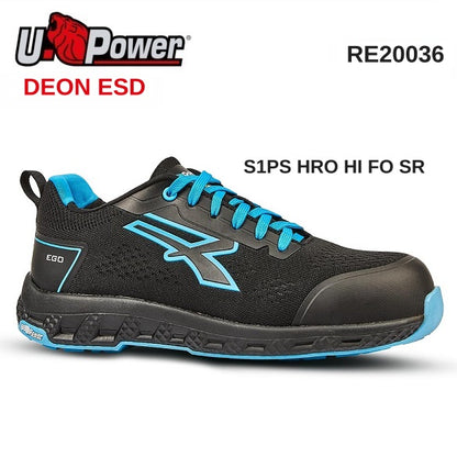 u power u power deon esd scarpa bassa antinfortunistica re20036 s1ps hi hro fo sr ean 8033546079980