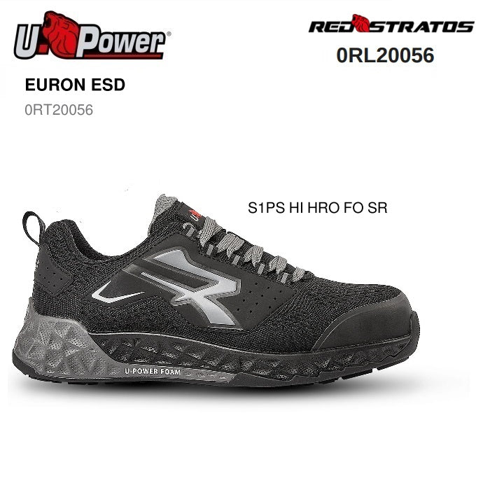 u power u power euron esd 40 scarpa bassa antinfortunistica 0rt20056 s1ps hi hro fo sr ean 8033546333501