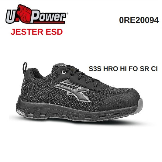u power u power jester esd scarpa bassa antinfortunistica 0re20094 s3s hro hi fo sr ci ean 8033546102435