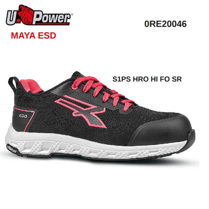 u power u power maya esd 38 scarpa bassa antinfortunistica re20046 s1ps hro hi fo sr ean 8033546090015