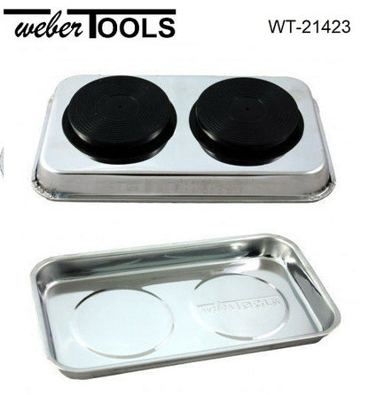 weber tools weber tools wt 21423 piatto magnetico rettangolare in acciaio inox ean 8719558502516