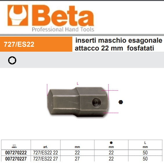 immagine-2-beta-beta-727es22-inserti-a-macchina-ean-8014230352459