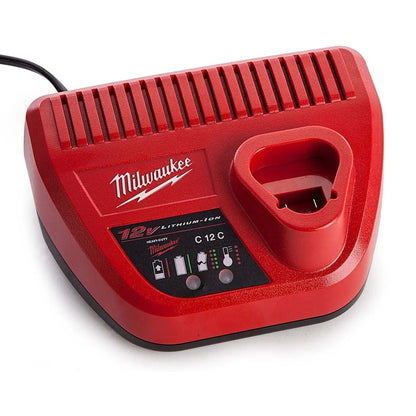 milwaukee milwaukee 4932352000 c12 c caricabatterie m12 ean 4002395366606