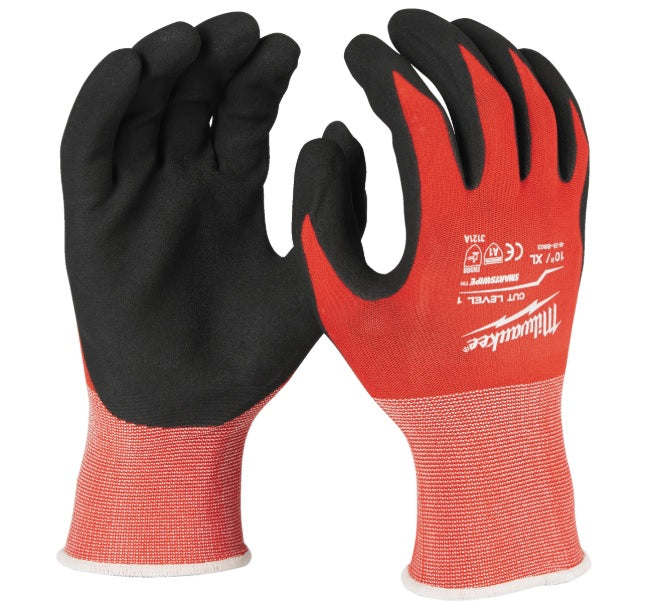 milwaukee milwaukee 4932471418 guanti taglia 10xl spalmati in nitrile cat taglio a ean 4058546290467