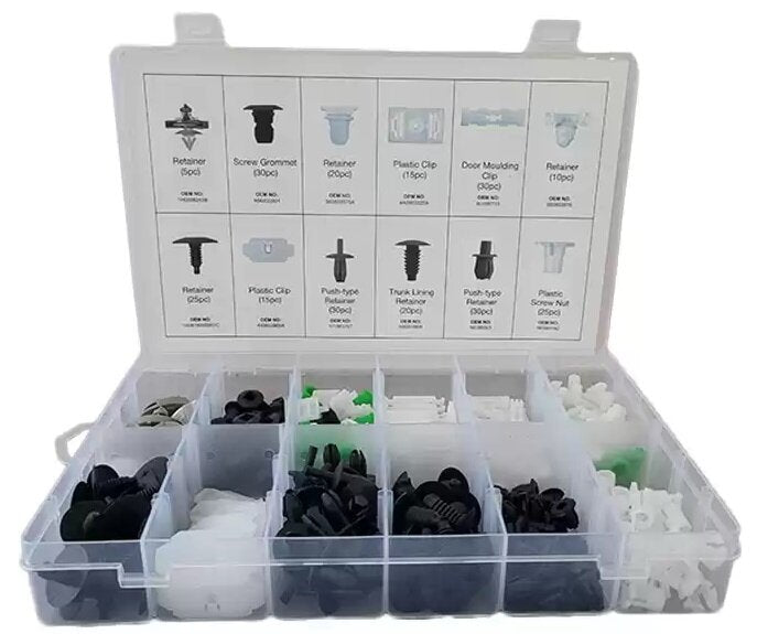 weber tools weber tools fd 7050 assortimento clip rivestimento volkswagen 255 pezzi ean 8720168297136