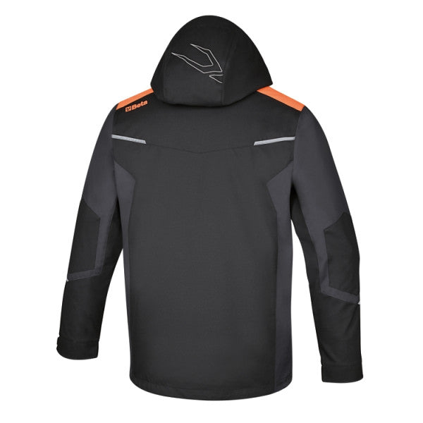 beta work beta 7569ng l giacca impermeabile con cappuccio e gilet ean 8054809654454