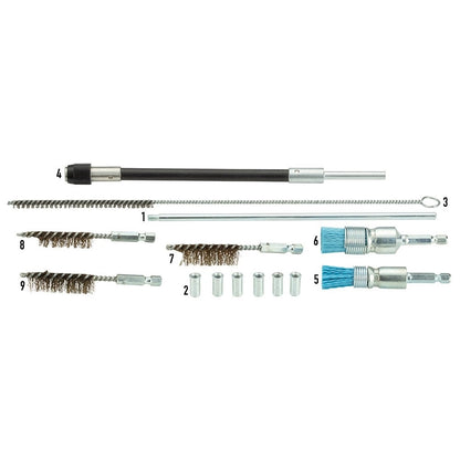 fasano tools fasano fg 191s14 kit per pulizia sedi iniettori in valigetta abs ean 8052691950838