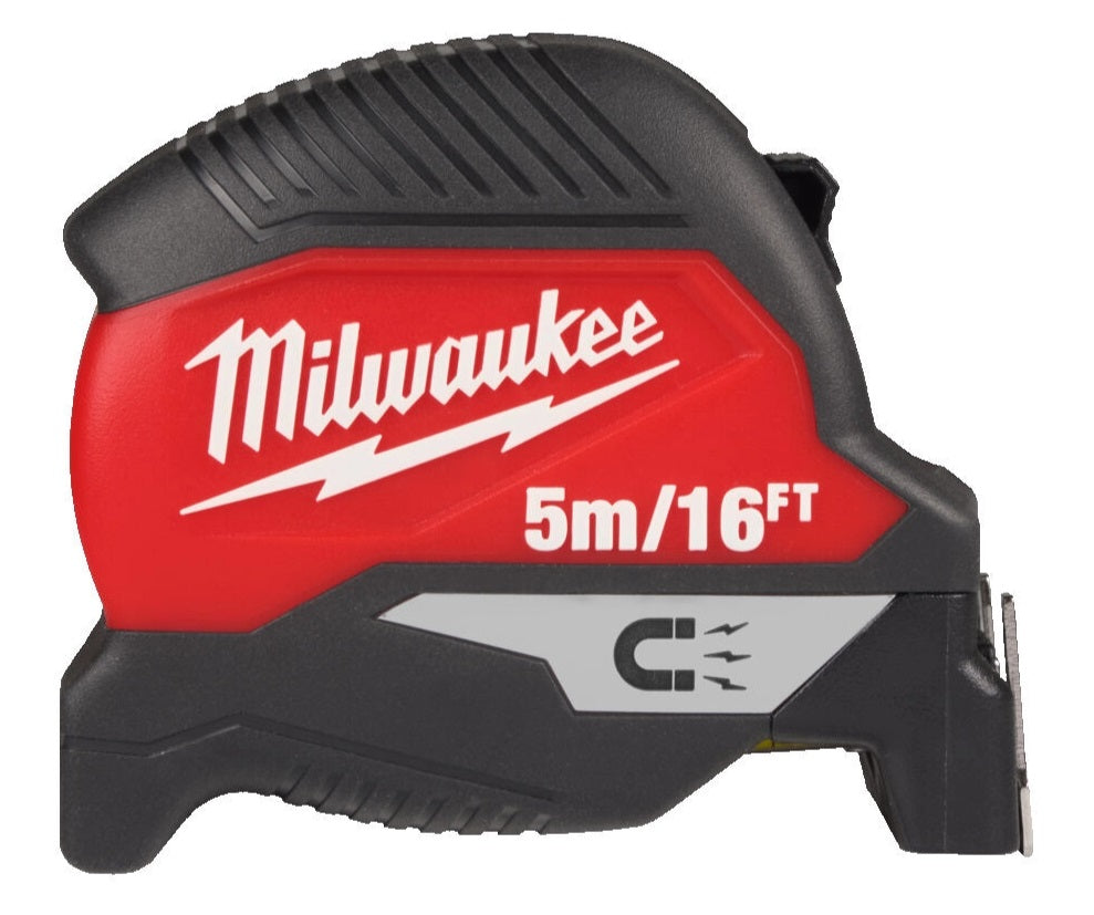 milwaukee milwaukee 4932498769 flessometro premium magnetico 5m16ft 30mm ean 4058546526382