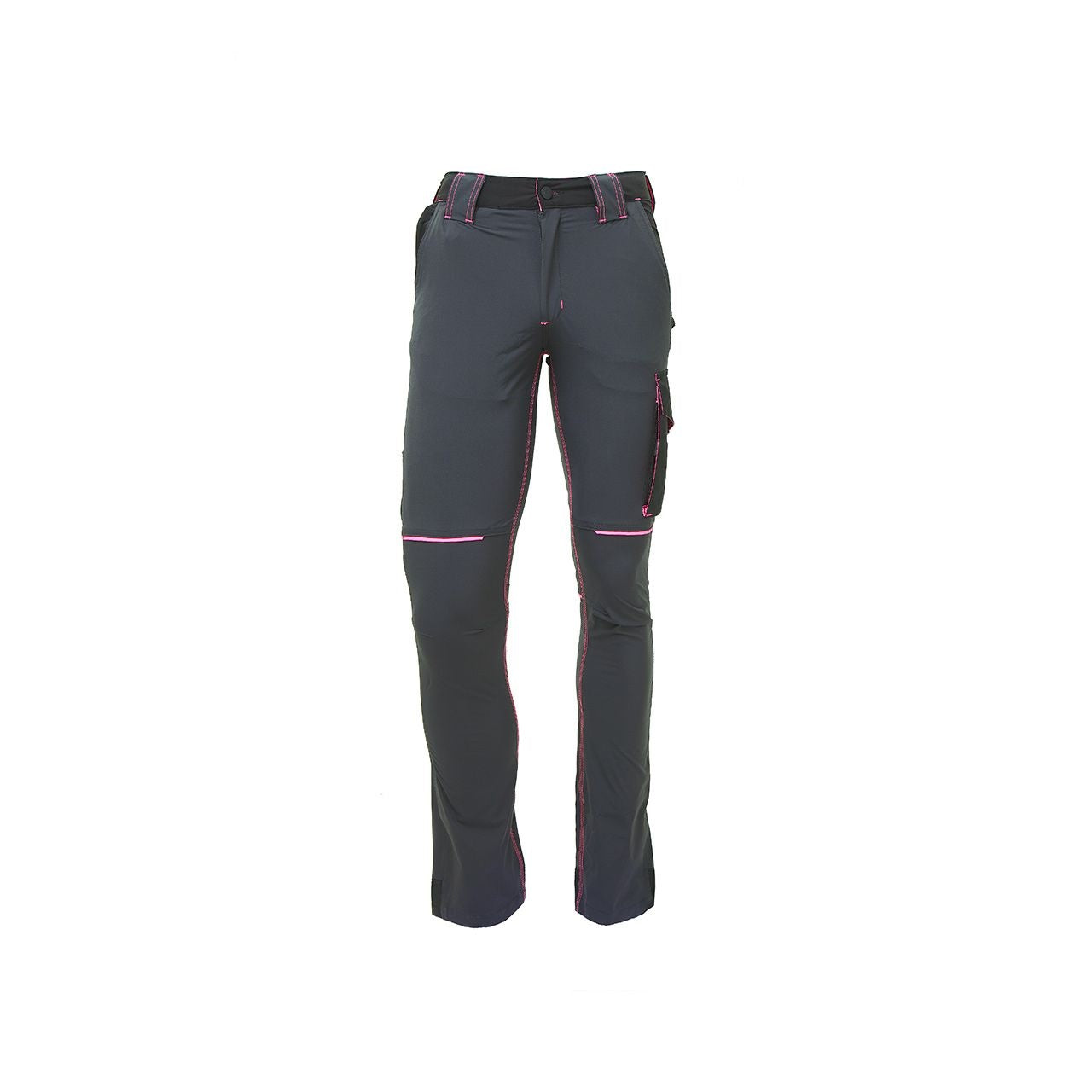 u power u power world fuchsia grey m pantalone da lavoro fu189gf in tessuto 4 u way stretch ean 8033546445105