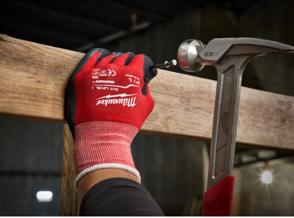 milwaukee milwaukee 4932471418 guanti taglia 10xl spalmati in nitrile cat taglio a ean 4058546290467