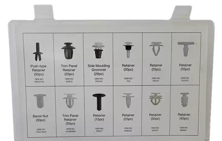 weber tools weber tools fd 7025 set 345 clips per tappezzeria peugeot citroen ean 8720168297082