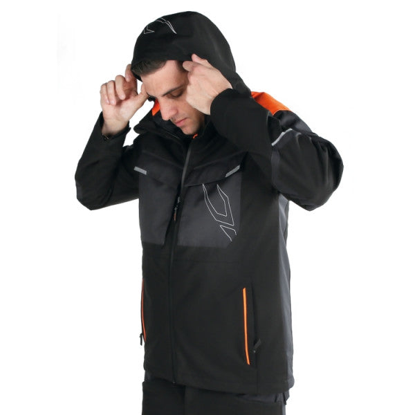 beta work beta 7569ng l giacca impermeabile con cappuccio e gilet ean 8054809654454