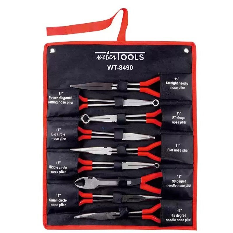 immagine-5-weber-tools-weber-tools-wt-8490-set-9-pinze-extralunghe-in-busta-ean-8720168295538