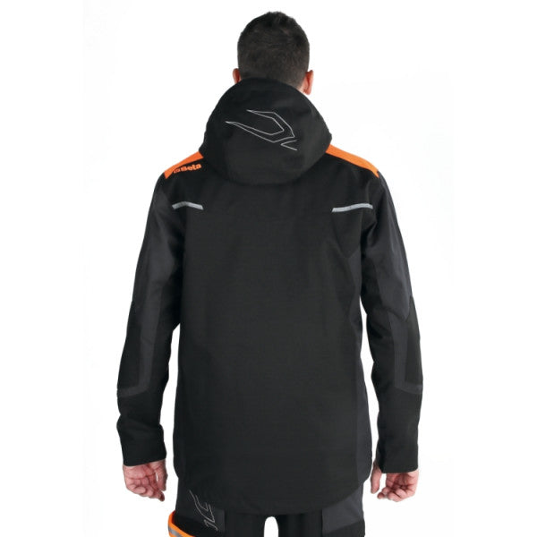beta work beta 7569ng l giacca impermeabile con cappuccio e gilet ean 8054809654454