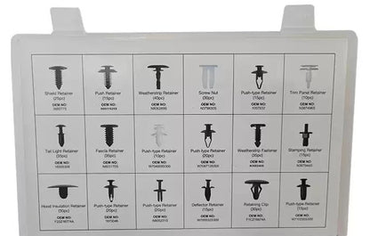 weber tools weber tools fd 7040 assortimento clip rivestimento ford 415 pezzi ean 8720168297112