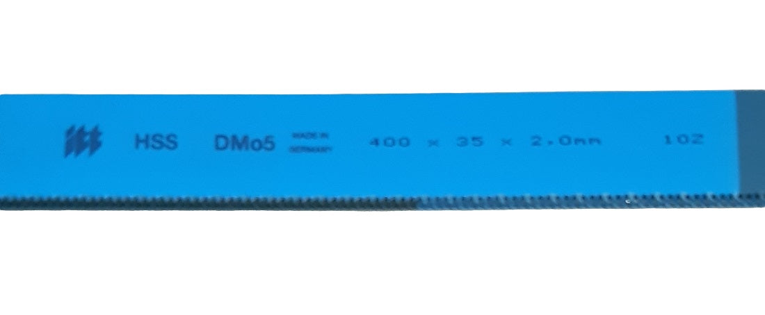ITT LAMA PER SEGA A MACCHINA 400X35X2 MM. (LXWXS) HSS DMO5 FORO Ø 10 MM. Z10
