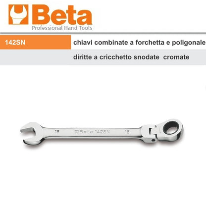 immagine-1-beta-beta-142sn-mm.12-chiavi-combinate-forchetta-poligonale-diritte-a-cricchetto-snodate-cromate-ean-8014230424811