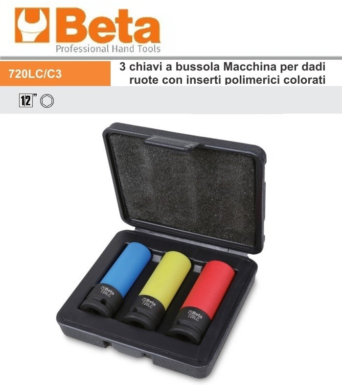 immagine-1-beta-beta-720lcc3-3-chiavi-a-bussola-macchina-per-dadi-ruote-con-inserti-polimerici-colorati-ean-8014230775869