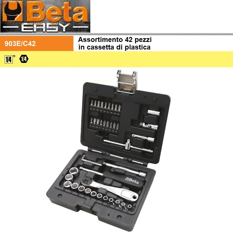immagine-1-beta-beta-903ec42-assortimento-42-utensili-in-cassetta-di-plastica-ean-8014230796802