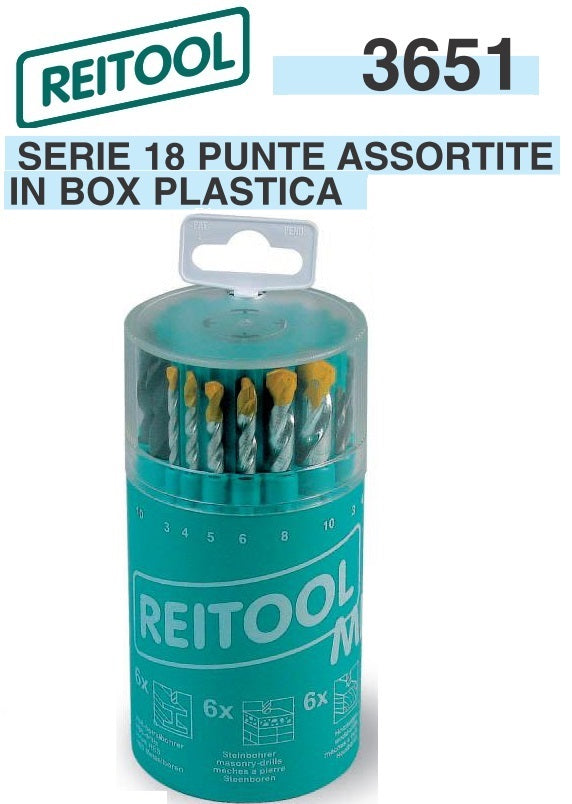 immagine-1-reitool-reit-3651-box18-serie-18-punte-assortite-hss-hm-legno-in-box-plastica-310-mm.-ean-8032732208029
