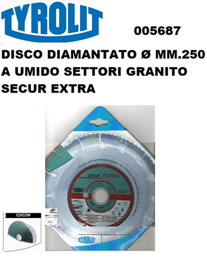 immagine-1-tyrolit-tyrolit-250-mm.-c2w-sega-diamantata-a-settori-per-granito-taglio-umido-ean-9003170056878