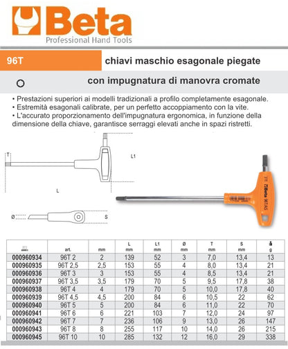 immagine-12-beta-beta-96t-chiave-maschio-esagonale-con-impugnatura-ean-8014230025810