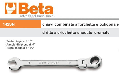 immagine-3-beta-beta-142sn-mm.12-chiavi-combinate-forchetta-poligonale-diritte-a-cricchetto-snodate-cromate-ean-8014230424811