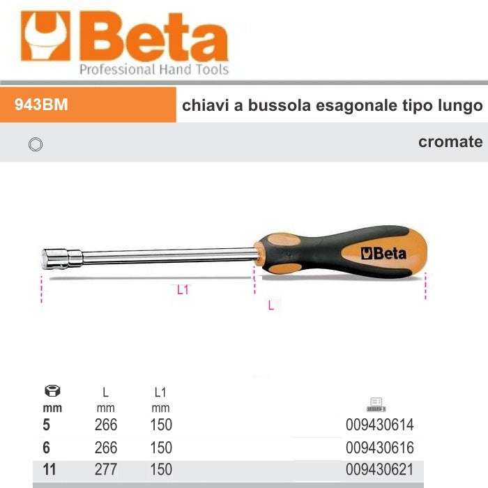 immagine-3-beta-beta-943bm-chiavi-a-bussola-esagonale-tipo-lungo-cromate-ean-8014230380544