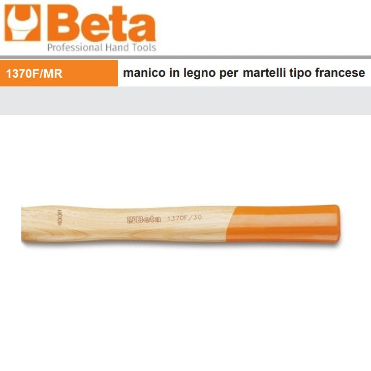 immagine-3-beta-manico-in-legno-hickory-ricambio-per-martelli-tipo-francese-per-meccanici-ean-8014230480091