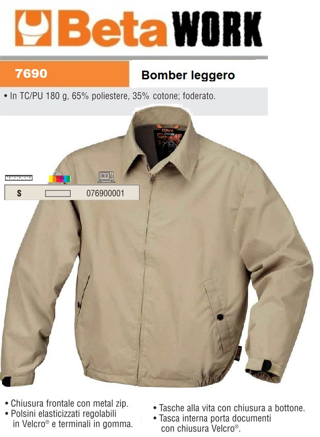 immagine-3-beta-work-beta-7690-sand-s-bomber-leggero-in-tcpu-ean-8014230394305