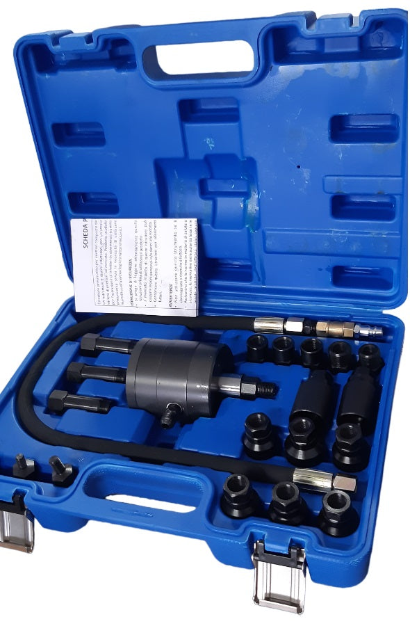 immagine-3-bm-tools-e0337-estrattori-pneumatico-per-iniettori-con-19-adattatori-e-valigetta-ean-4250000337002