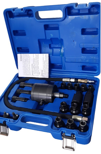 immagine-3-bm-tools-e0337-estrattori-pneumatico-per-iniettori-con-19-adattatori-e-valigetta-ean-4250000337002