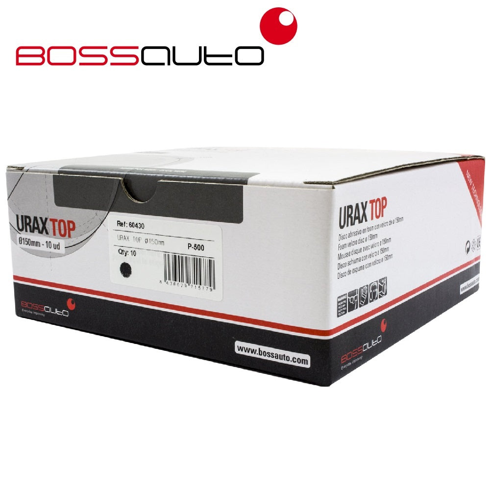 immagine-3-bossauto-bossauto-060406-urax-top-75-mm.-p-3000-disco-abrasivo-in-schiuma-con-velcro-ean-8436029715762