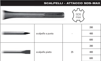 immagine-3-hikoki-hitachi-scalpello-sds-max-largo-mm.23x400-per-demolitori-e-perforatori-ean-1310000040029