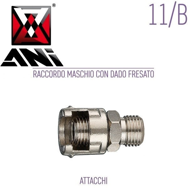 immagine-4-ani-ani-11a-11b-raccordo-maschio-con-dado-fresato-ean-8022219001250