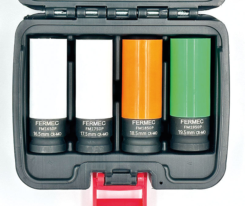 immagine-4-fermec-fm165195p-set-4-pezzi-bussole-speciali-power-impact-con-rivestimento-in-plastica-esagonali-ean-4160016519500