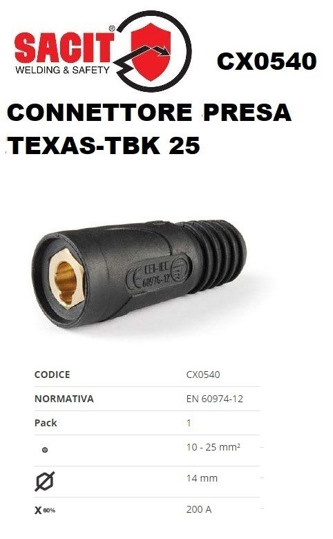 immagine-4-sacit-sacit-texas-tbk-connettore-femmina-presa-per-giunzione-cavi-di-saldatura-ean-8028485004834