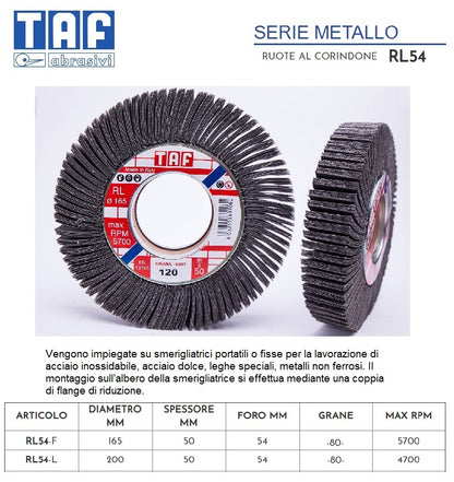 immagine-4-taf-taf-rl54-ruote-a-lamelle-con-flange-serie-metallo-al-corindone-ean-8032551639844
