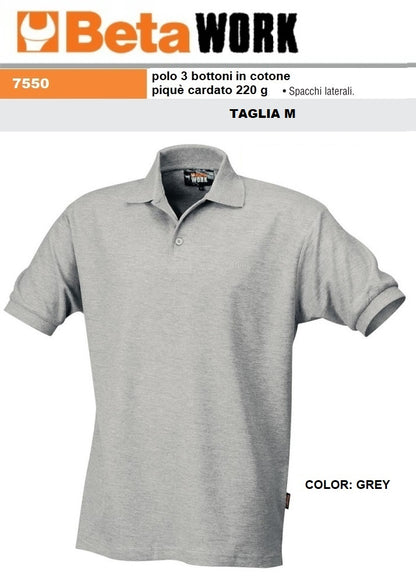 immagine-7-beta-work-beta-7550-polo-3-bottoni-in-cotone-ean-8014230365992